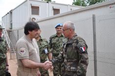 Сусрети министра одбране са командантима мисија УН и ЕУ у Централноафричкој Републици