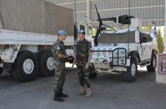У посети српским мировњацима у мисији UNIFIL на југу Либана
