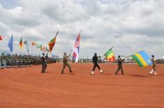 Војна парада у мисији у Централноафричкој Републици