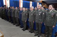 Испраћај контингента Војске Србије у мировну операцију MINUSCA