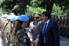 Српски мировњаци испраћени у мисију у Централноафричкој Републици